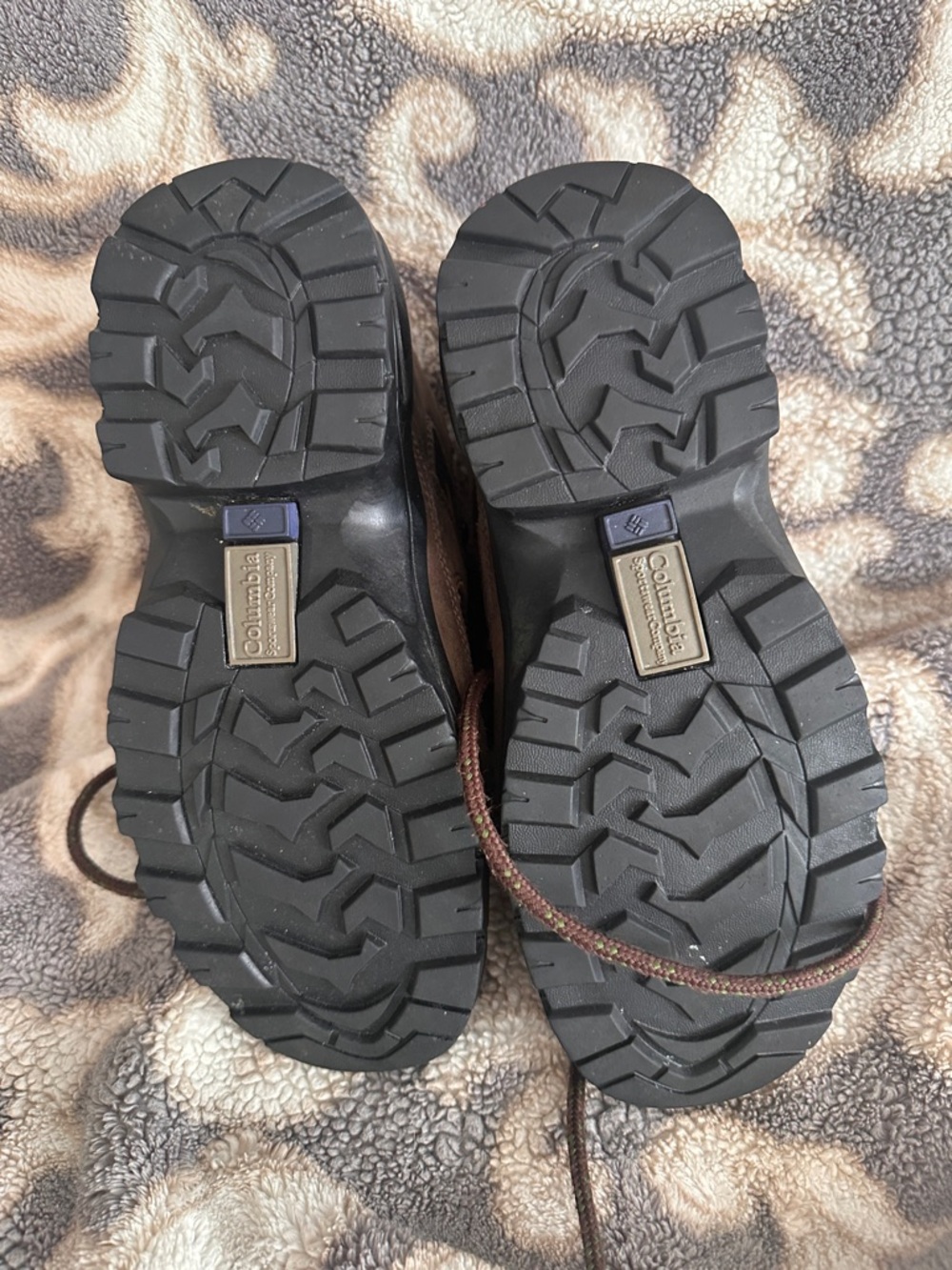 Columbia Tan Leather Hiking Boots - Picture 8 of 8